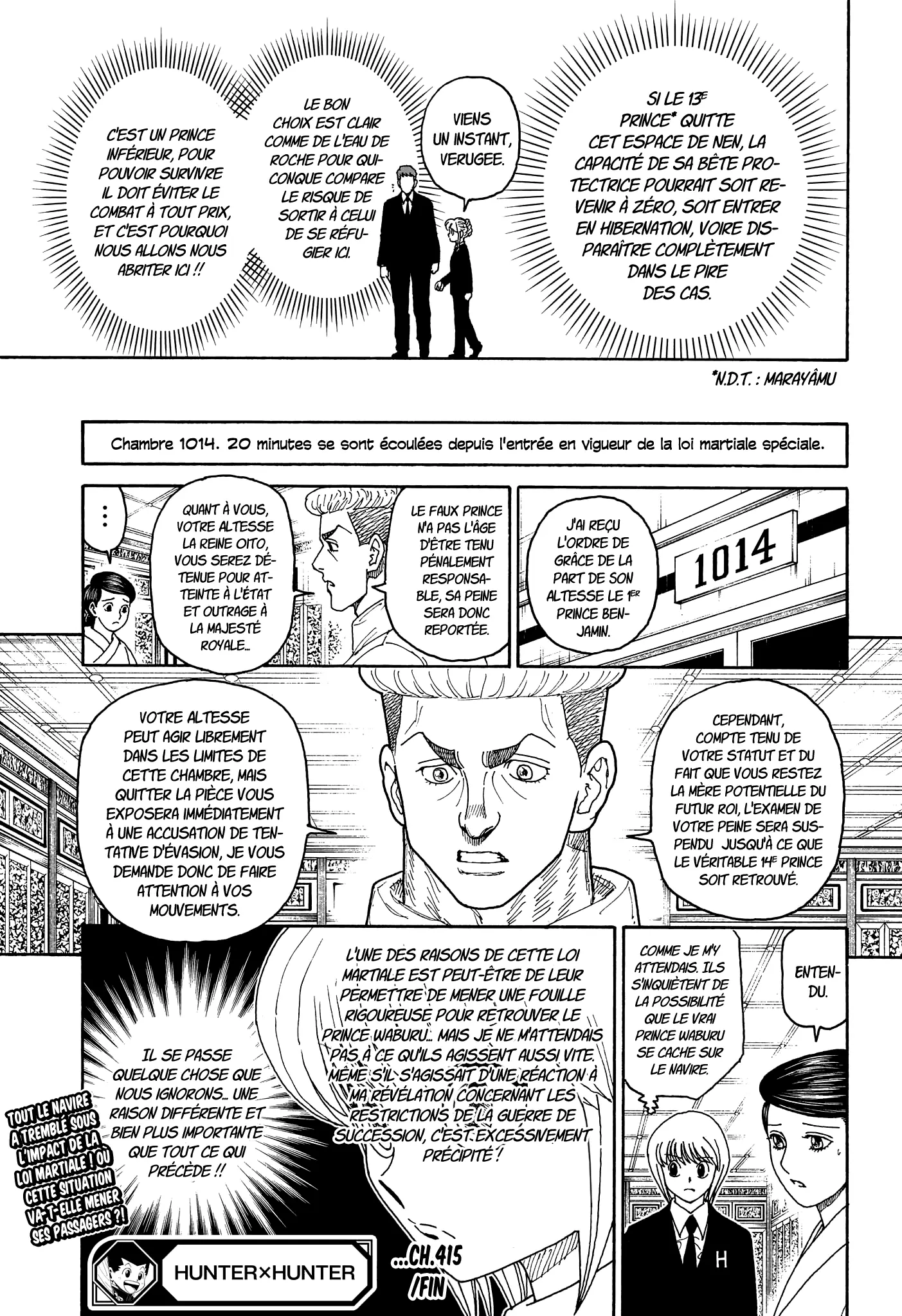 Chargement... Ch.415 p.19
