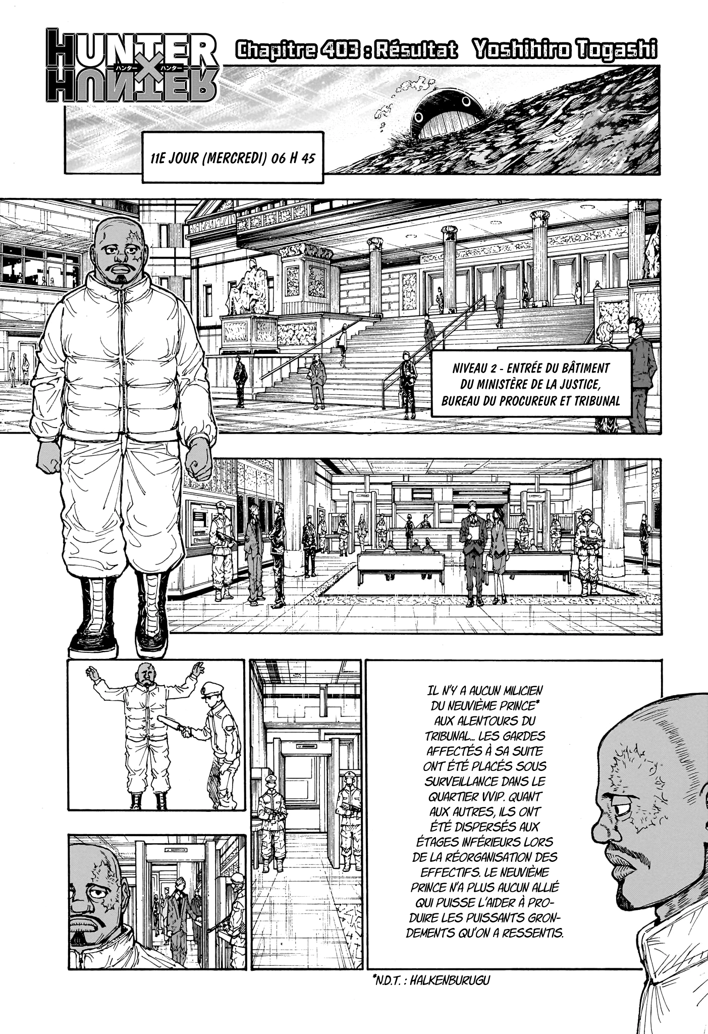 Chargement... Ch.403 p.1