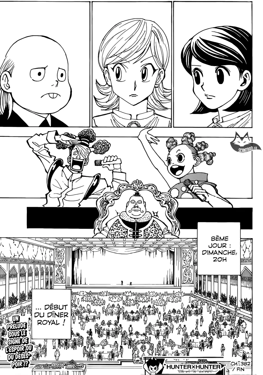 Hunter X Hunter Chapter 382 page 18 - read online in English