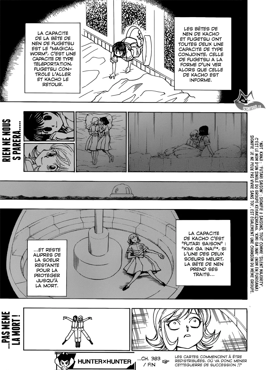 Hunter X Hunter Chapter 383 page 18 - read online in English