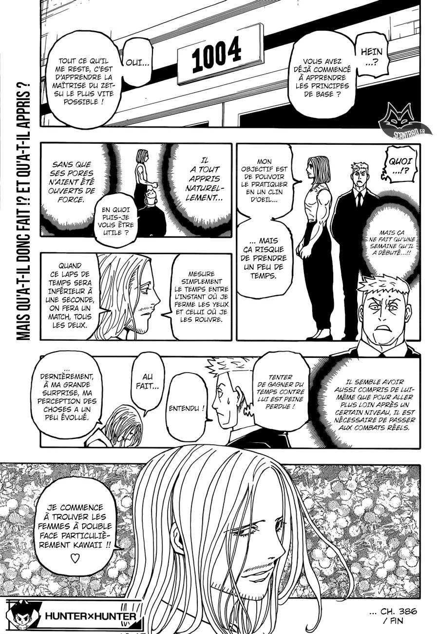 Hunter X Hunter Chapter 386 page 19 - read online in English