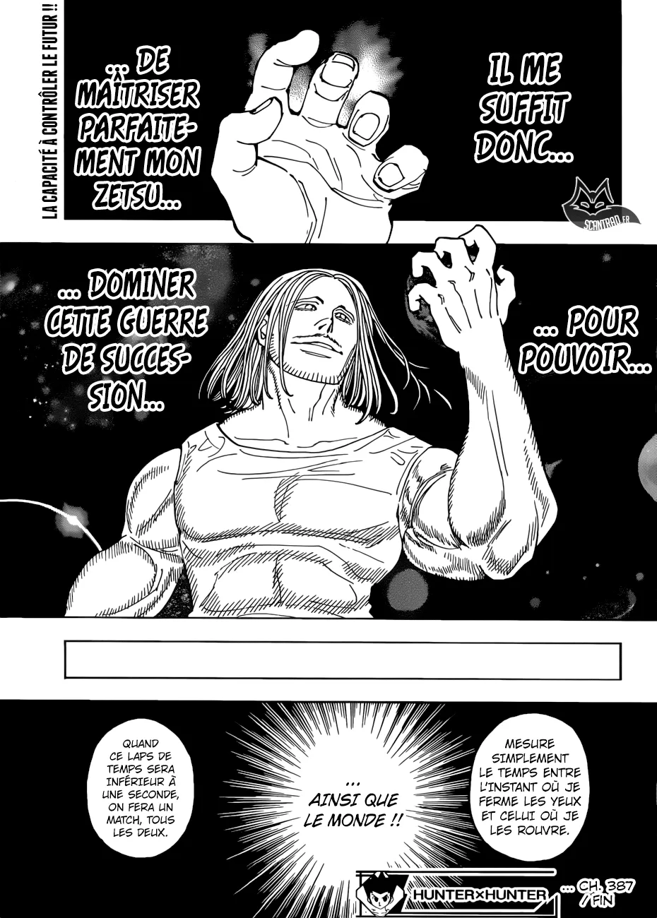Hunter X Hunter Chapter 387 page 19 - read online in English